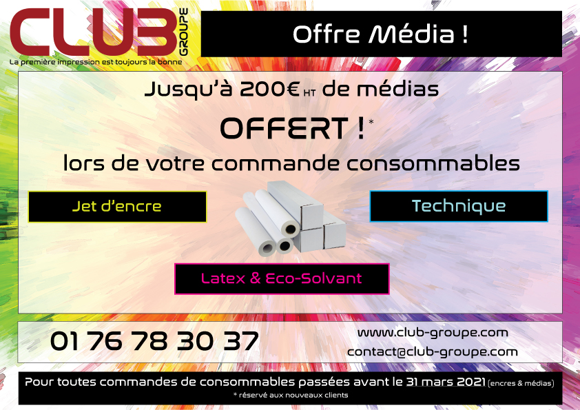 CLUB_Groupe's tweet image. ✨ Passez votre #commande d&apos;#encres, de #médias... 
et offrez vous des #bobines ! ✨ 

Plus d&apos;infos ? 
📞 01 61 37 06 06
club-groupe.com

#Consommables #Papier #Vinyle #Bache #Spécifique #PPC #Jetdencre #Latex #EcoSolvant #Traceur #Impression #GrandFormat #HP #EFI #Canon