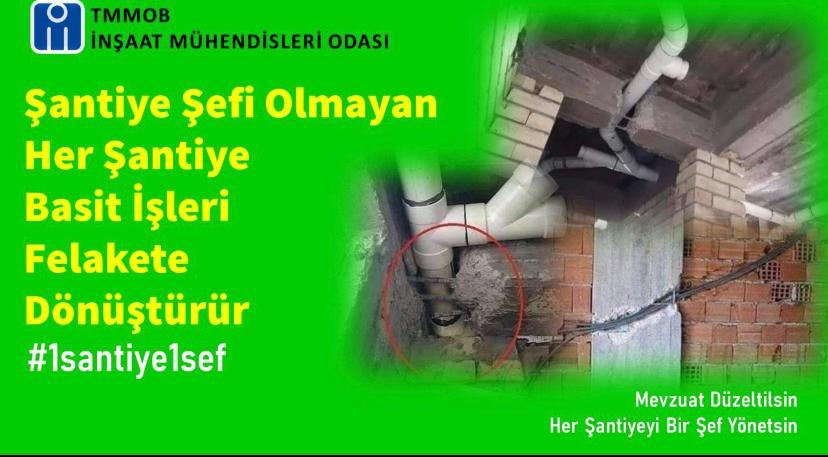 Nitelikli ve deprem güvenlikli yapılarda yaşamak her yurttaşın hakkıdır. #1santiye1sef