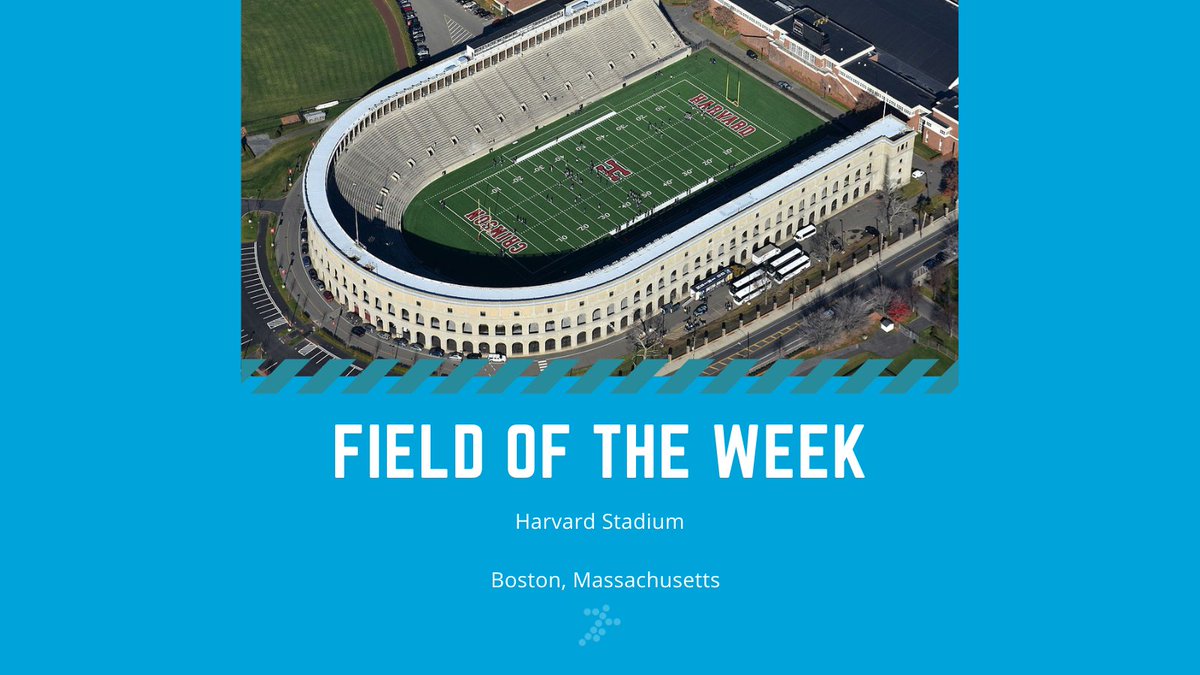 The Field of the Week is @Harvard Stadium in Boston, Massachusetts! Featuring: 🏈 @Stantec 🏈 @rad__sports 🏈 @FieldTurf 🏈 Brock PowerBase shock pads #thebrockway #turf #sportsturf #artificialturf #sportshistory #sportsnews #brockusa #sportsperformance #safety #innovation
