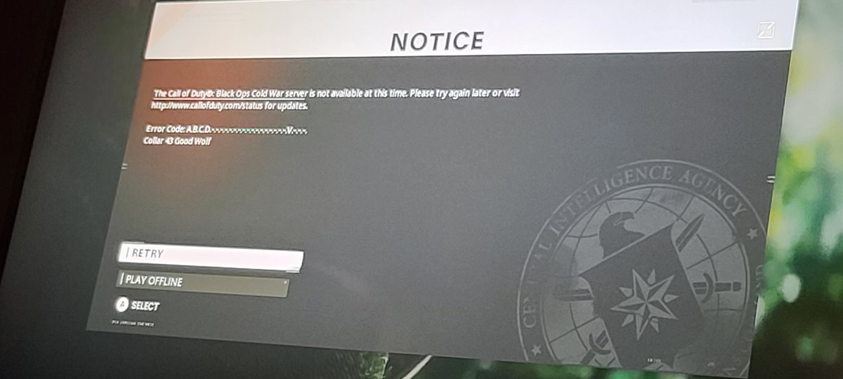 sn1perdeath's tweet photo. @CallofDuty Fix your sh@t!! https://t.co/482cyk2U5X
