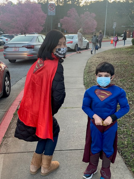 CreekViewElem's tweet photo. All week we've celebrated Exceptional Children's Week as we learned more about individuals with differences & the teachers who support them. Today is Superhero Day as a reminder that we are all virtually unstoppable in meeting any goals we set our minds to! #SEC_ECW @FCS_SEC https://t.co/2of00lS8aW