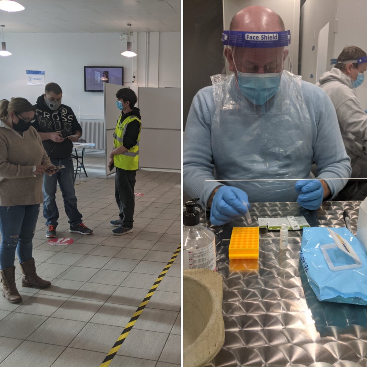 Quick, convenient trip to the new asymptomatic Covid testing site at EIS this morning. <a href="/sheffcouncil/">Sheffield City Council</a> &amp; other key worker staff who can't work from home are now being offered access to regular testing, helping to protect themselves and others. Fab setup with results in 30-60 mins.