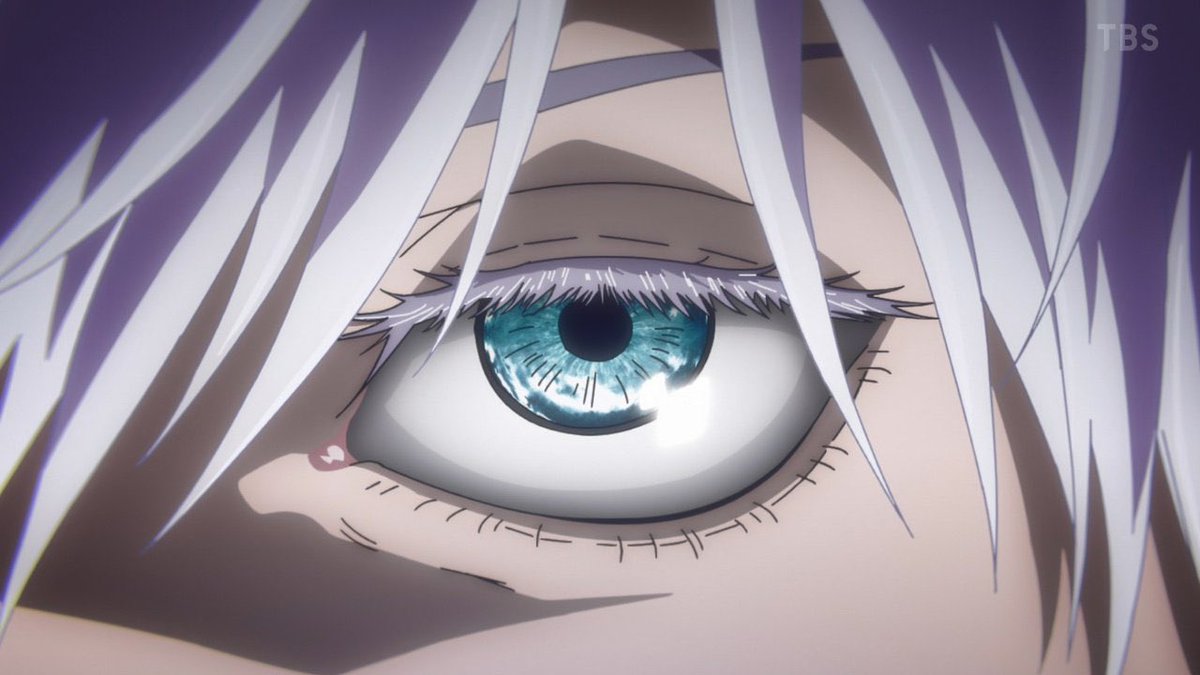 Satoru Gojo Eyes central toon