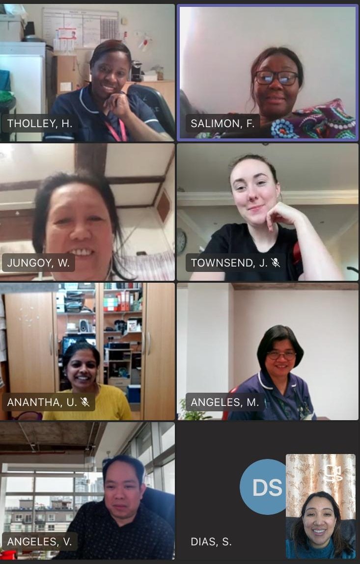 haja_tee's tweet image. First virtual Band 6 Away Day.
Special, exciting and relaxed time with my team post covid peak. 
You are champions. Massive thank you and well done. #Ward2 #GreatTeamworking #CollaborativeSupport #TeamWellbeing. 
# Lewisham and Greenwich NHS Trust
@LG_NHS