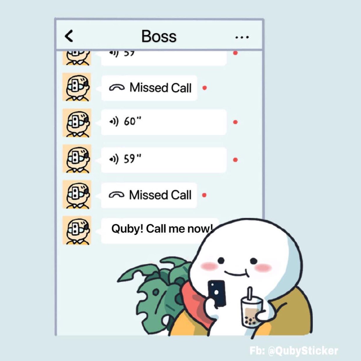 QubySticker's tweet photo. Like and share if you are the same 🤣#quby #qubysticker #twitter #Trending https://t.co/NvwkESF4eE