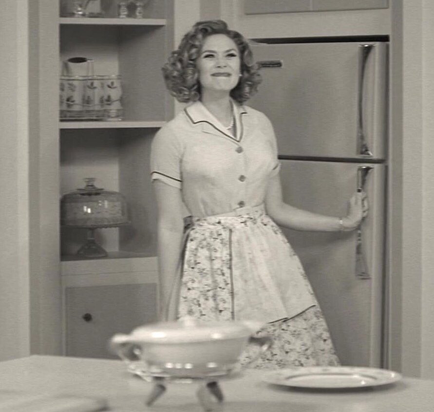 eolsenarchive's tweet image. Wanda's nose scrunch. That's it. That's the tweet.