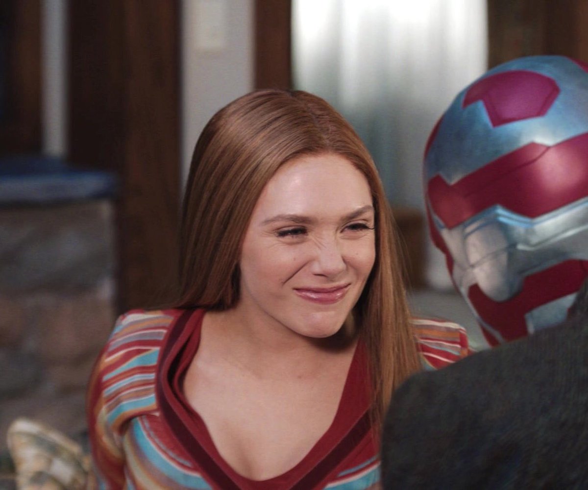 eolsenarchive's tweet image. Wanda's nose scrunch. That's it. That's the tweet.