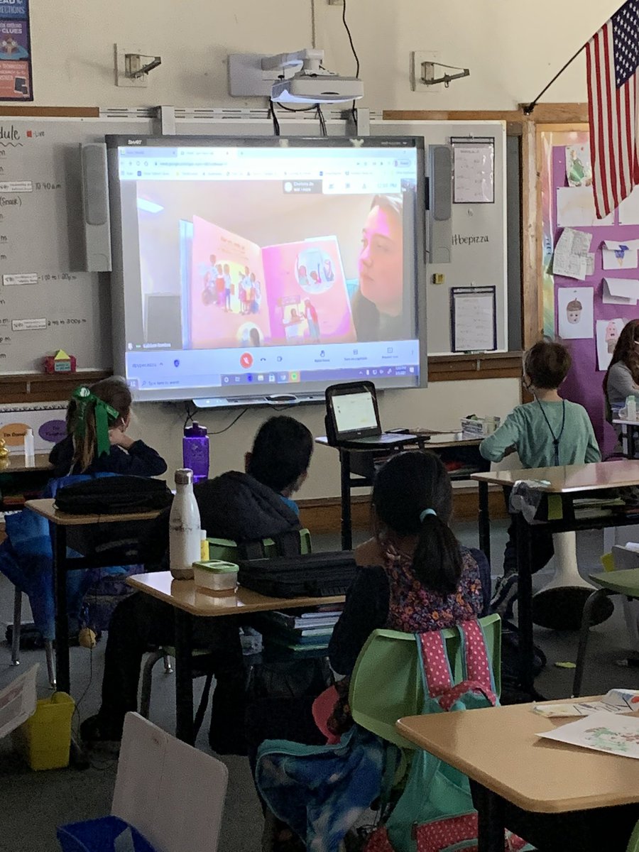 MrsJohnsonFHS's tweet photo. Finishing Read Across America with @1FarmingtonHS students reading to @FarmingtonUns and leading powerful discussions about social justice and equity. https://t.co/hRhwa7isgu