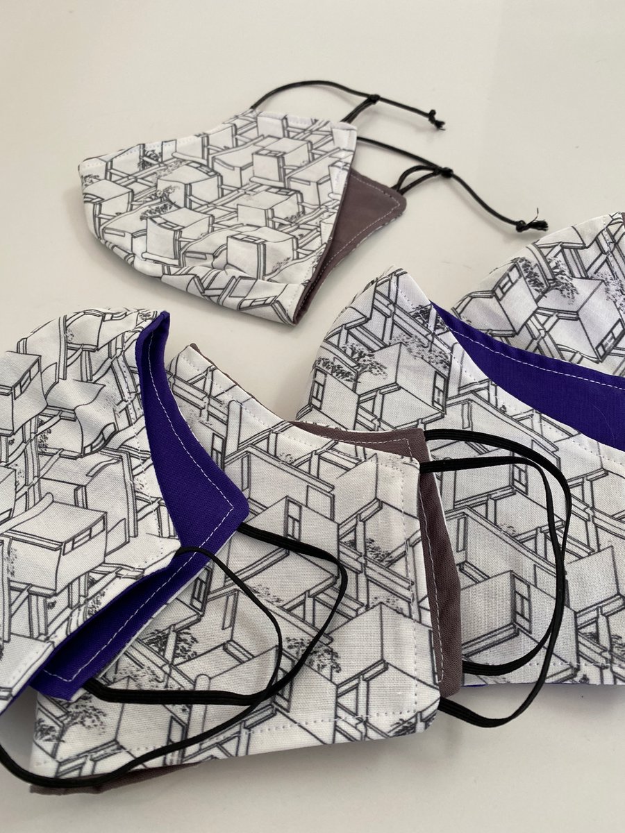PaulRudolphInst's tweet photo. A special thanks to Liz Waytkus of @docomomo_us for making some special masks for the staff at the Paul Rudolph Heritage Foundation using our upcoming line of Rudolph-inspired textiles! You're the best Liz! 

#thankyou #bigthanks #grateful #preservation #architecture #paulrudolph https://t.co/KFl9Bj9LWD