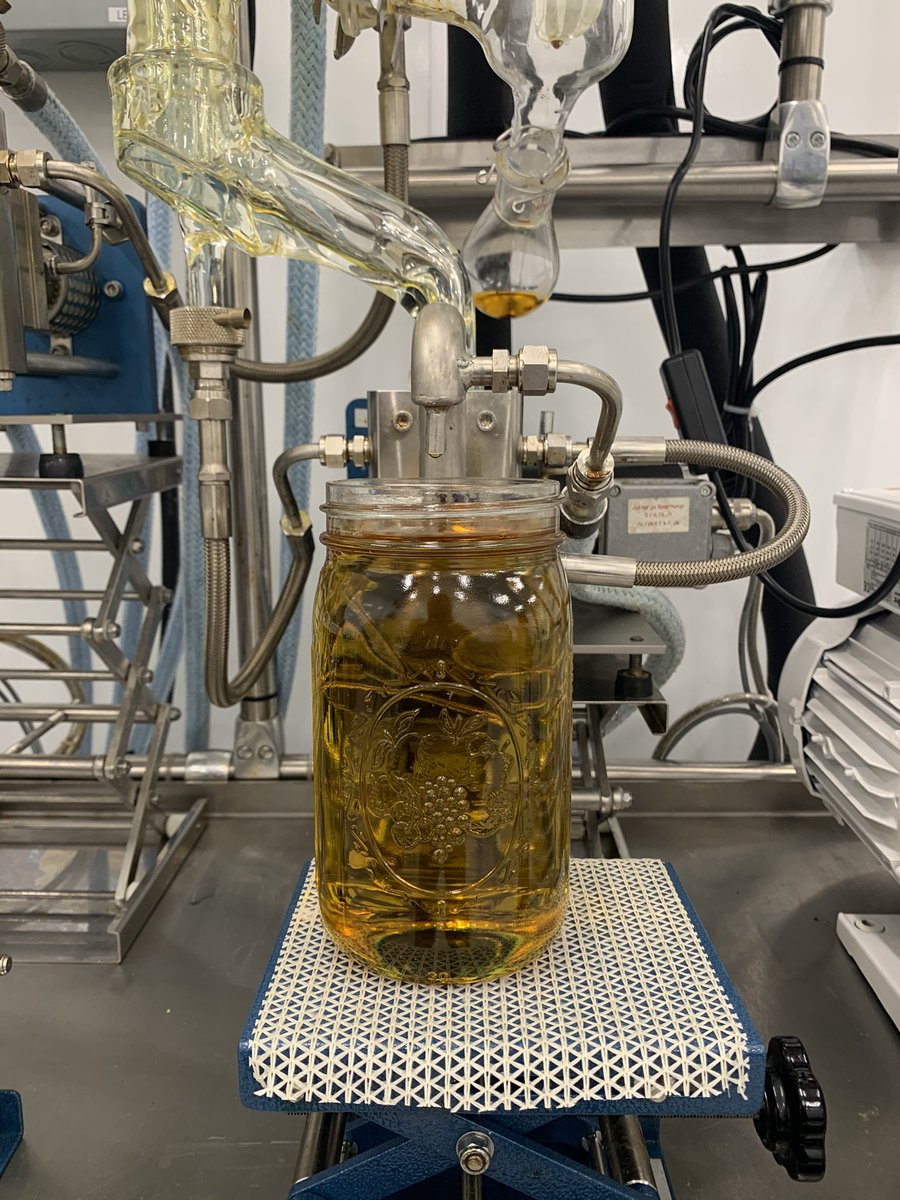 askphire's tweet photo. On the maiden voyage, Phire Labs ran 15 liters of distillate over 2 days. More to come! #cannabisculture #420community #cannabisindustry #cannabis https://t.co/Q3m85WMVg4