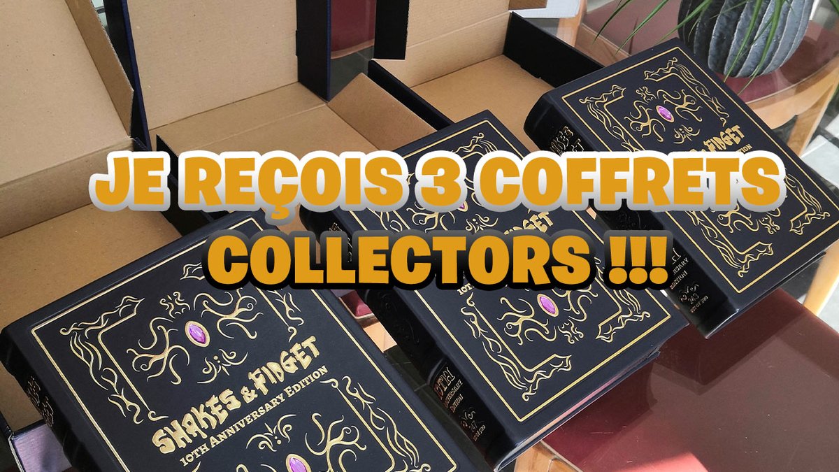 EzekiahCorp's tweet photo. Nouvelle vidéo YouTube 🏆 https://t.co/wLtK458Rxy

Coffrets collectors au programme ! N'hésitez pas à commenter la vidéo ! https://t.co/otTTxC62ph