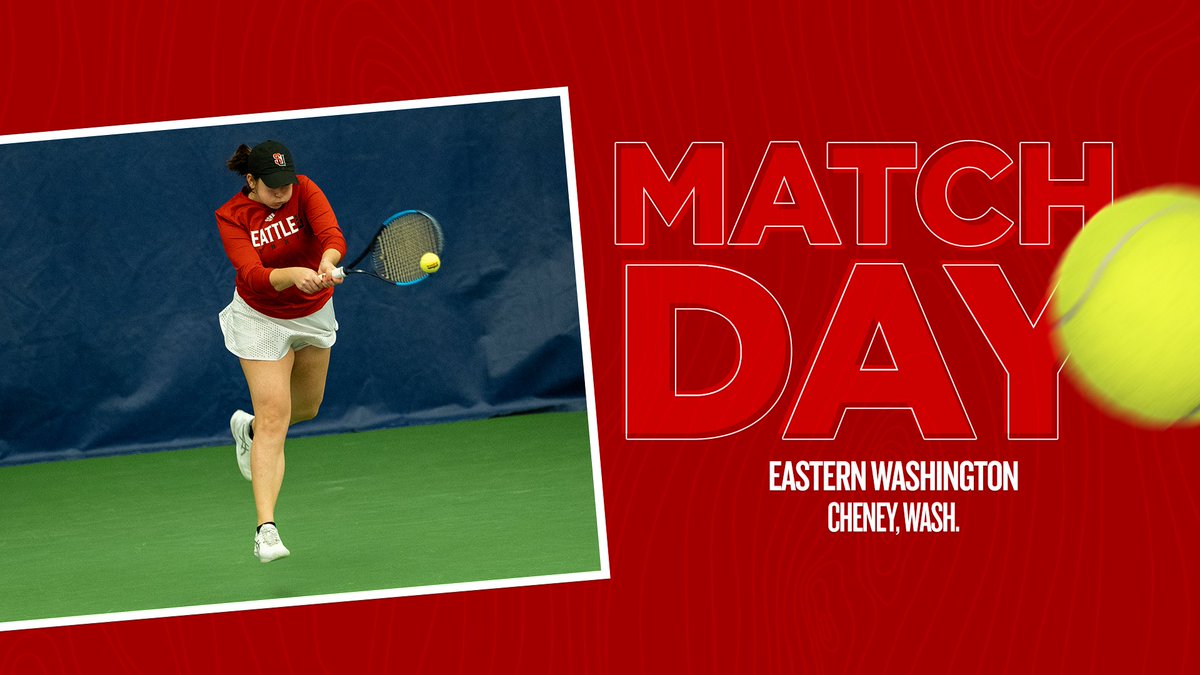 Excited for the first match of the weekend!

🆚Eastern Washington
📍Jim Thorpe Fieldhouse, Cheney, Wash.
🕐5:00 PM PT