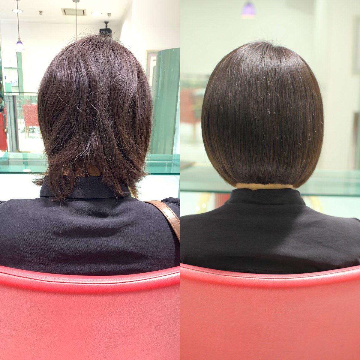 大西 良尚 Due Niche 縮毛矯正 ブリーチ 黒染め 髪を軽くし過ぎ アイロしないとまとまらないのでですが どうしたら髪まとまりますか 色々やる事ありますが とりあえず綺麗にカットする事ですね シルキーカット Niche Due髪質改善