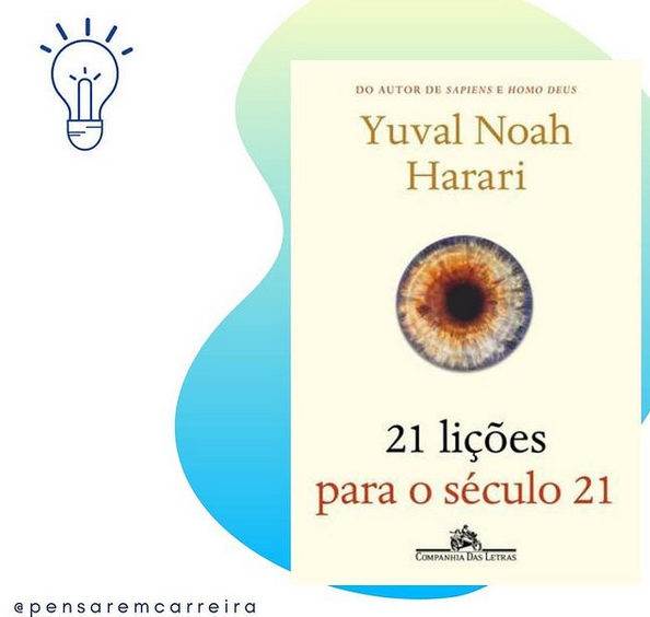 Eunabolsa2's tweet photo. 21 Lições para o Século 21

https://t.co/orTsSHV2Ln

#21liçoes #Sapiens #Carreira #Livros #Books #Resenha #Artigo #Trabalho #Pensaremcarreira #Vagas
#Harari #Negocios #Finanças #News #Motivação #Gestão #Politica #Insights #Pensamento https://t.co/8B20UW6TyI