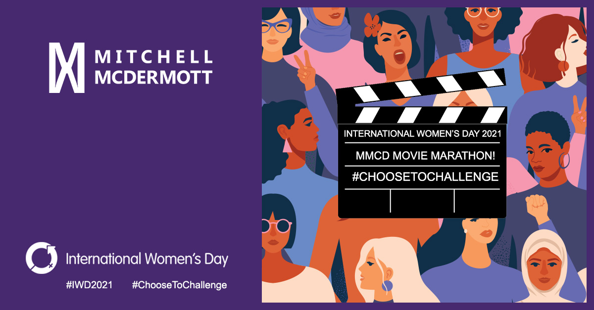 MitchMcDerm's tweet photo. To celebrate @womensday2021 we’re running a #ChoosetoChallenge themed Movie Marathon for our team, with a programme of inspirational movies to watch at home and cinema treat parcels to enjoy.
#InternationalWomensDay #IWD2021 #ChoosetoChallenge #BuildingEquality #MitchellMcDermott https://t.co/5bvvJGva6I