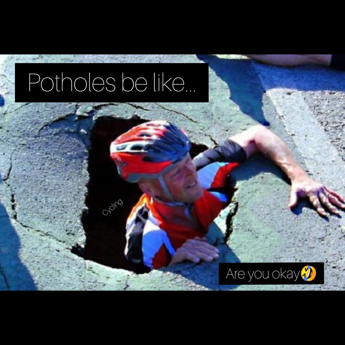RidersBayonne's tweet photo. TGIF Humor ☺️
#bicyclefitness #bicicleta #cycling #pedals #gears #hudsoncounty #newjersey #bayonnenj #jerseycitynj https://t.co/NT5ypCByb9