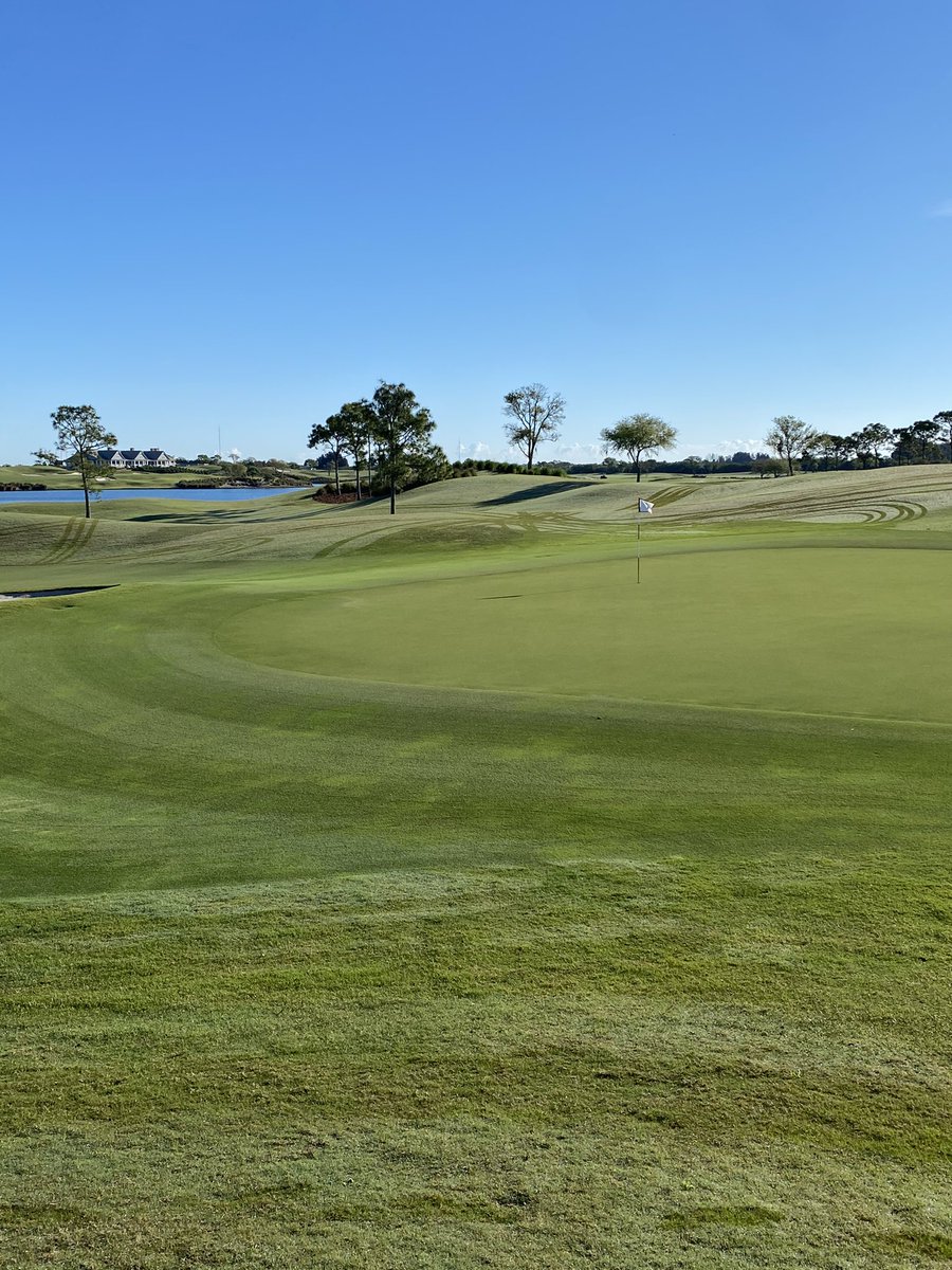 Nowhere I’d rather be on such a beautiful day. #thisismyoffice #golfcoursesuperintendent