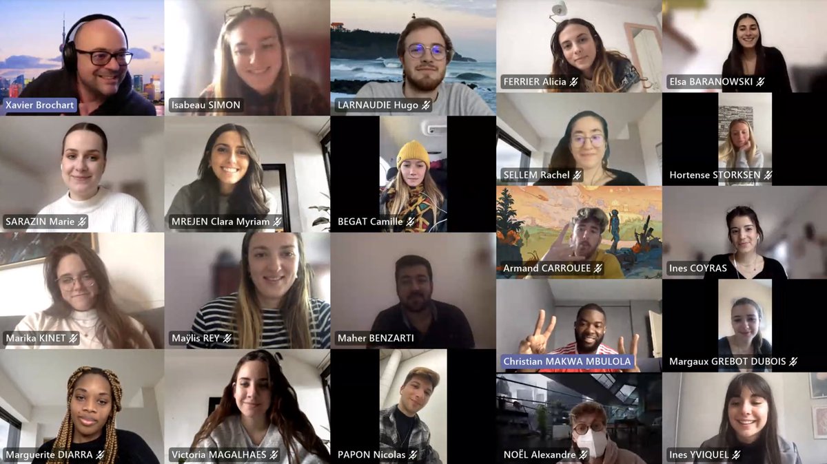 [#MBADMB]

On fini la semaine en beauté et dans la bonne humeur avec le cours « Digital en Chine » de <a href="/xbrochart/">Xavier Brochart</a> 🤩🖖🏾

#digital #chine #MBADMB