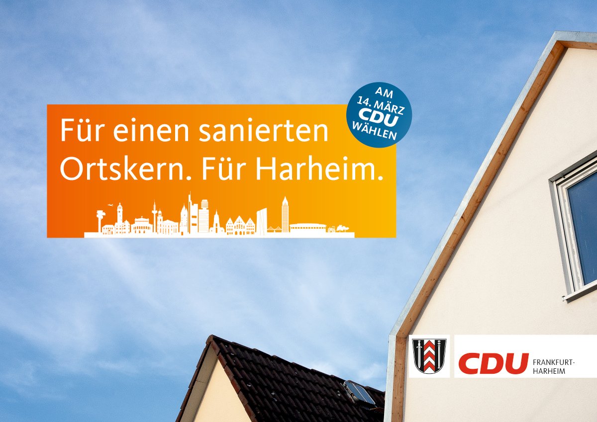 #Harheim hat Potential, in der Innenentwicklung zu wachsen, schöner zu werden, zusätzlichen Wohnraum zu gewinnen und mehr und bessere Infrastruktur zu schaffen – durch Läden, Arztpraxen, zusätzliche Gastronomie oder eine Modernisierung der Infrastruktur. cdu-harheim.de/programm2021