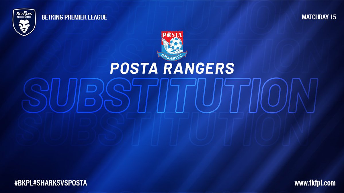Officialfkfpl's tweet photo. Match Update | 82'
🔄 Substitution

🔛 Ondiek
Musasia

↩️Nyatini
Luganji

🟡 Sharks 0 - 0 Posta ⚪

#SharksVsPosta
#BKPL https://t.co/7HYbMg3cpc