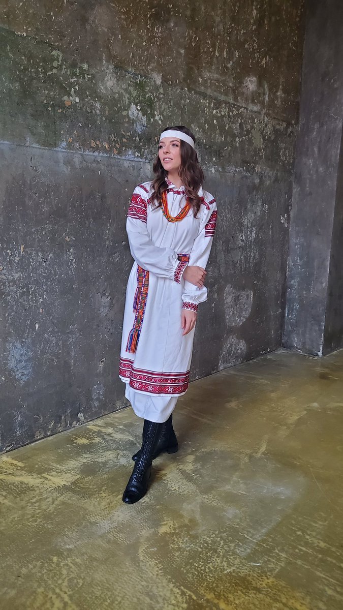 Belarusian ethnic costume of Polesie region