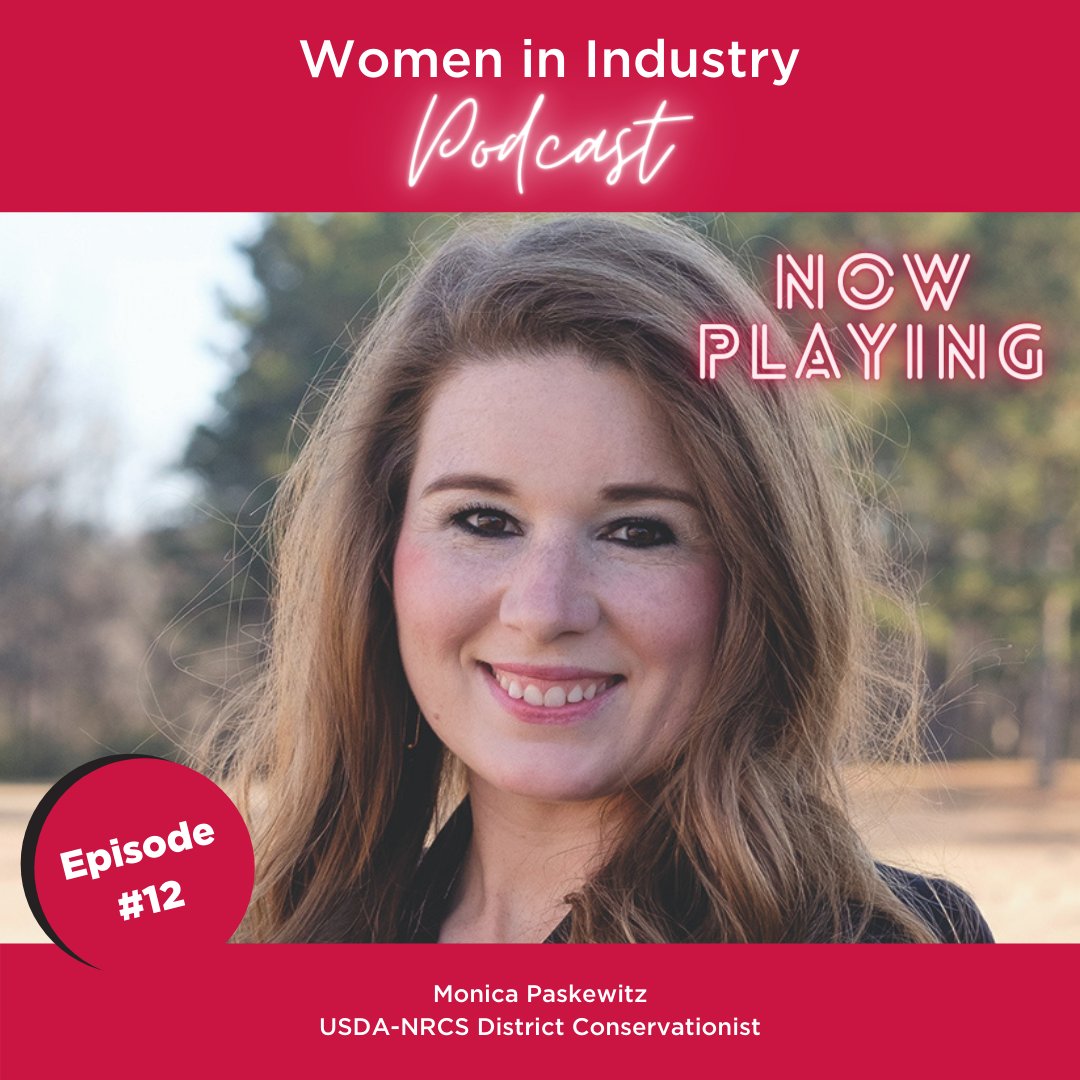 comgrouplr's tweet photo. Hear Monica Paskewitz, a district conservationist for @USDA_NRCS, on this week’s episode of ComGroup’s #WIN Podcast! Follow the link for more about Monica and others like her. https://t.co/Vzt85oTXM7 https://t.co/jIbcH98DCt