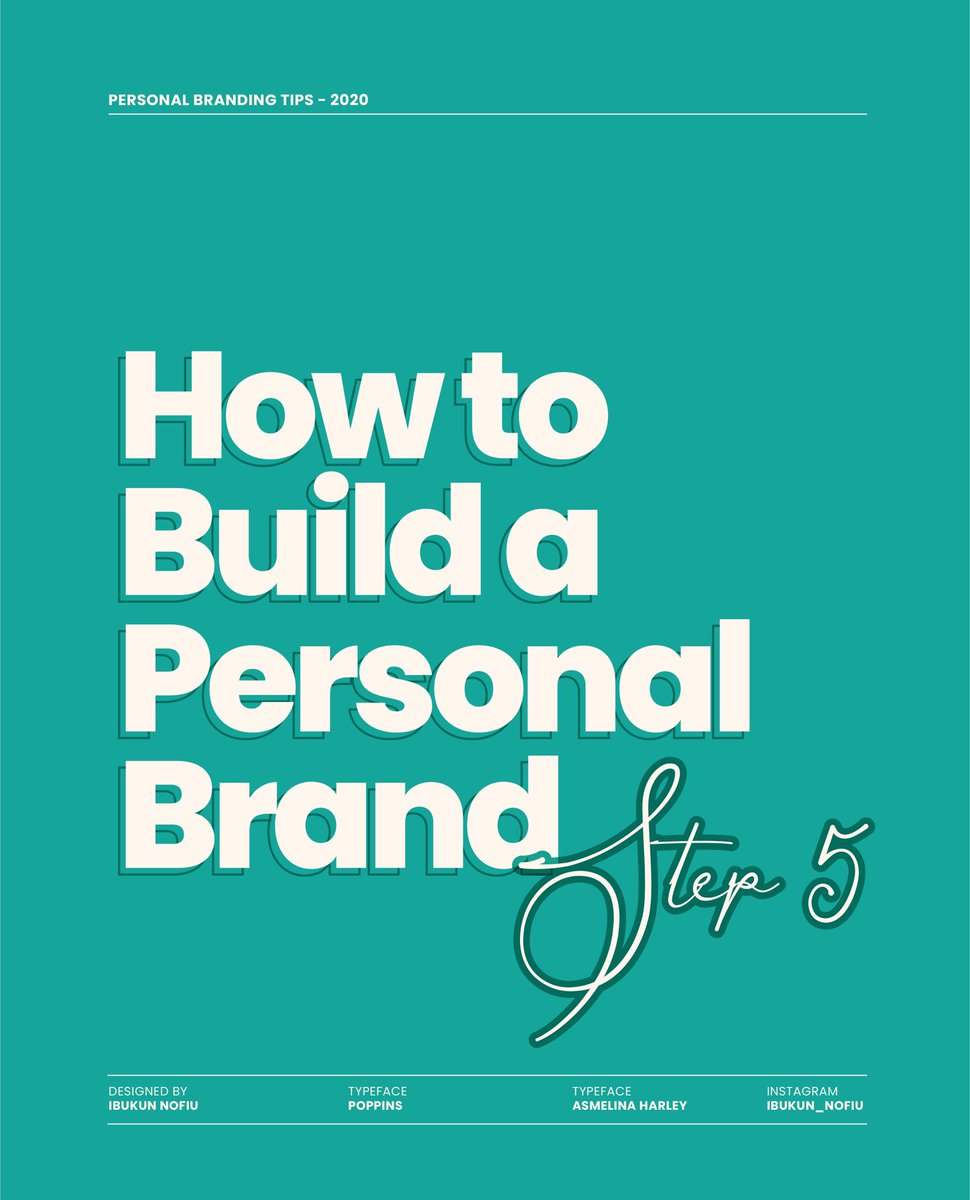 ibukun_nofiu's tweet image. Personal Branding Carousel ⭐️⭐️⭐️

Here is the Fifth step on HOW TO BUILD A PERSONAL BRAND ✌🏽✌🏽✌🏽

I hope you learn something from this 💪🏾💪🏾💪🏾

Check out my next IGTV video for more details 

 #personalbrandcoach #personalbrandingonline #personalbrandingexpert