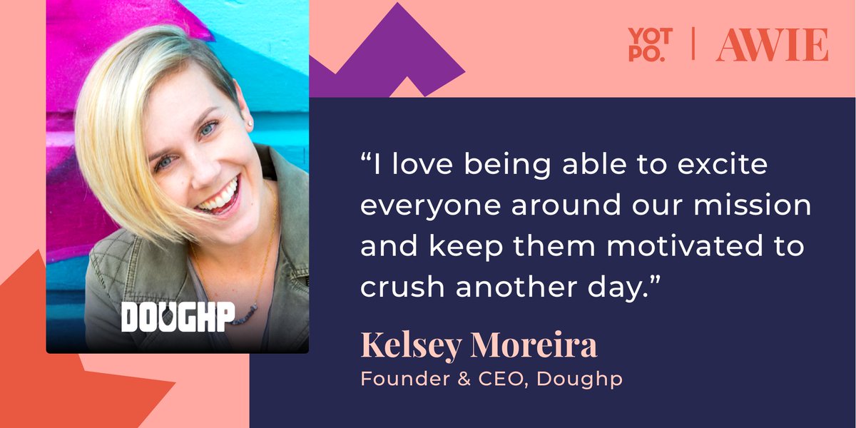 Grateful to be chosen as a 2021 'Amazing Women in Ecommerce' honoree. @eatdoughp is headed up, up and away! 🚀🍪 Thank you @Yotpo! #womeninecommerce