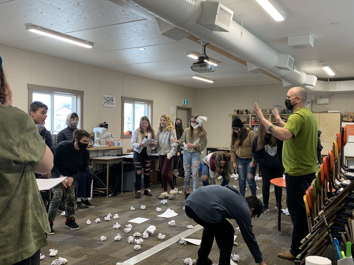 Had the opportunity to observe an outstanding socials 9 lesson by <a href="/bushcraft_tech/">David Leitch</a> -  on weapon technology where students participated and were engaged the entire time! Wow! #trojanpride♥️💙 <a href="/dptstrojans/">D.P. Todd Secondary</a>