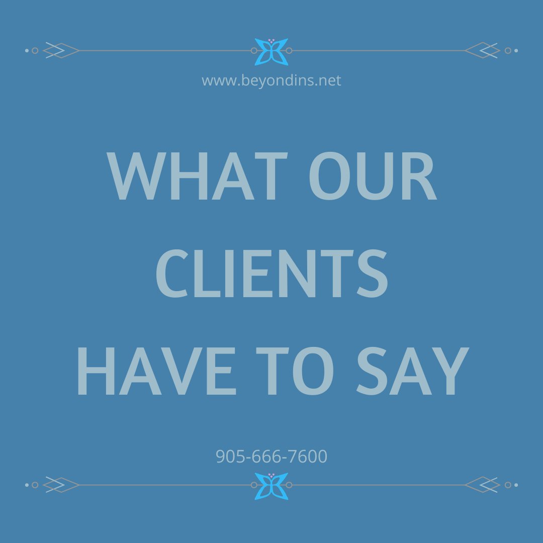 I can’t thank you enough for the kindness, compassion and overall professionalism over the past 3 years. You have restored my faith in people, particularly in your profession, and you were a bright spot in a very difficult time.
#BeyondInsuranceBrokersInc #Insurance#AutoInsurance
