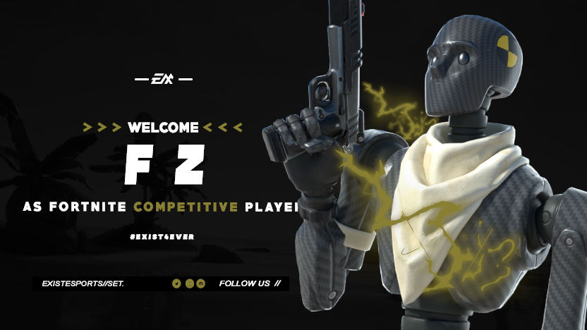 ExistAUT1's tweet photo. Welcome to our new Fortnite Competitive player 
#ExistFz 🔥🔥 https://t.co/IjvkdkjDu6