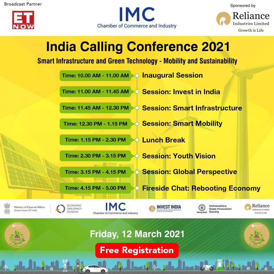 IMC_India's tweet photo. Much awaited IMC India Calling Conference 2021 is on Friday ,March 12,2021. It is time to register for the Conference and benefit from various #networking opportunities. Register on https://t.co/7GHDkxwzVr. 
For program https://t.co/hwRDmHhNAq
#IMCIndiaCalling2021 #VirtualEvents https://t.co/4odSxvdnb9