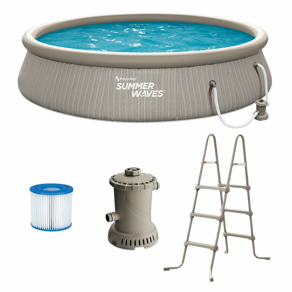 thepighero's tweet photo. FEW LEFT: Summer Waves 14ft x 36in Quick Set Ring Above Ground Pool, Gray Basketweave -- Only $349.99

https://t.co/tNzYb9RCwV

#pooldeals #pools #abovegroundpools #abovegroundpool #abovegroundpooldeals #pool #pooldeal #portablepools #portablepool #easysetup #easysetuppools https://t.co/y6vmxkO37o