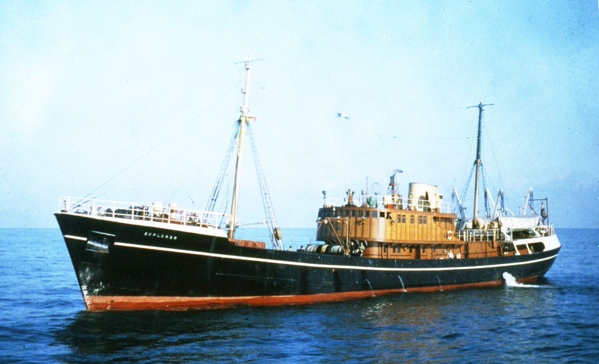 LeithForEver's tweet photo. On Day 78 we take a look at the research ship used to develop new and improved fishing methods and engineering machinery - now being turned into a floating museum to be docked in Leith. 

Read more here - https://t.co/js8UzayQJM https://t.co/vmEZCcnxEl