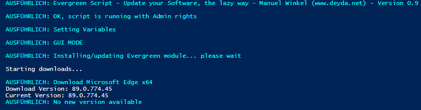 Deyda84's tweet image. Always up to date with the Evergreen Script 😀✌️🤘 #evergreenscript #evergreen #CitrixCTP #MicrosoftEdge