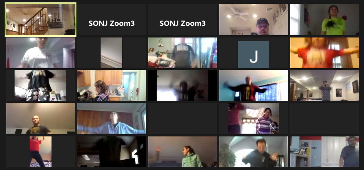 Special Olympics NJ (@sonewjersey) on Twitter photo Thank you to the players and coaches of
<a href="/RamapoAthletics/">Ramapo Athletics</a> for leading our #SONJTBC athletes through a fitness workout last night! This year we could not be in person, so we got together on Zoom for a fun workout! 🤩 Thank you to the players and coaches of
<a href="/RamapoAthletics/">Ramapo Athletics</a> for leading our #SONJTBC athletes through a fitness workout last night! This year we could not be in person, so we got together on Zoom for a fun workout! 🤩
