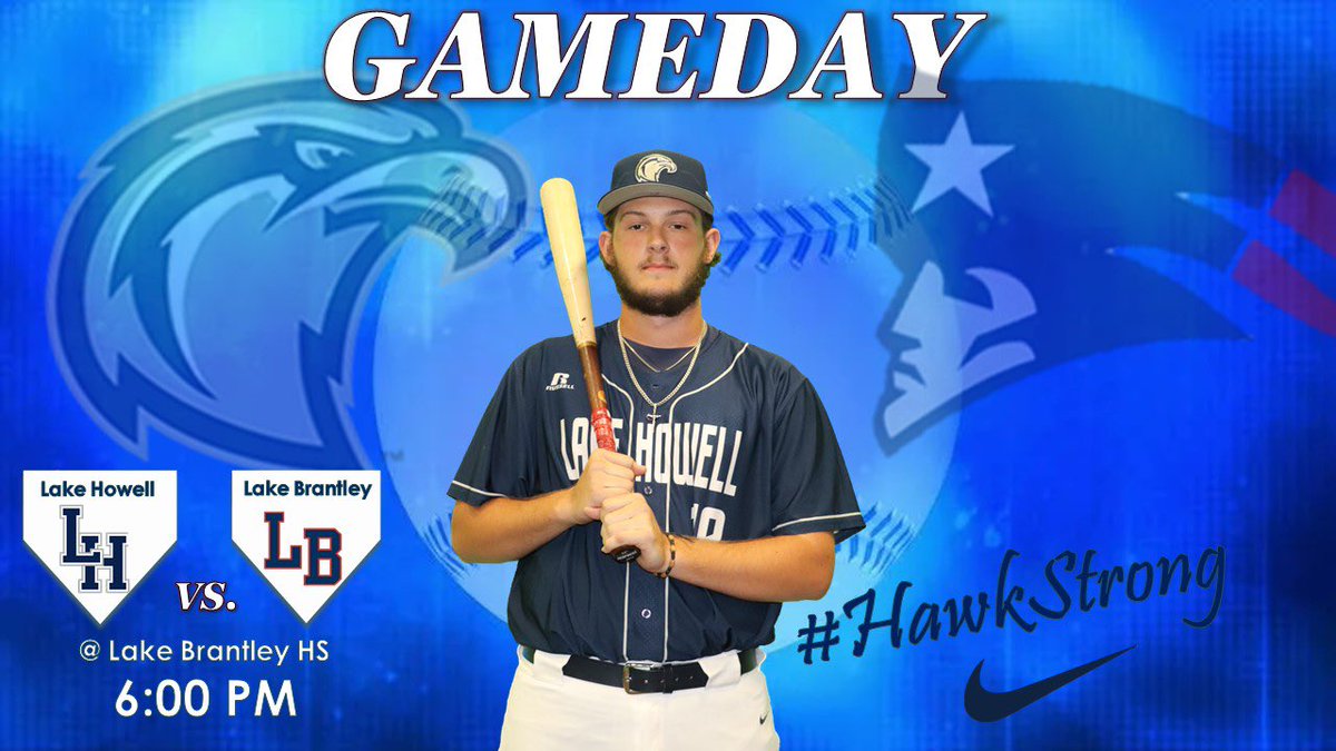 #GAMEDAY

🆚 Lake Brantley HS
📅 3/5
⏰ 6:00
📍 Altamonte Springs
🎟 gofan.co

#HawkStrong