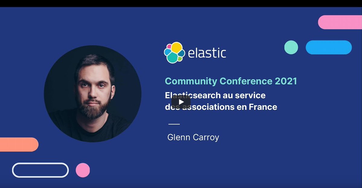 egwada's tweet photo. C'est vendredi ! #VendrediReplay @Elastic #CommunityConference: #Elasticsearch au service des associations en France with Glenn Carroy #DataAsso https://t.co/sutRVREdSy https://t.co/e6H5KhdKOZ