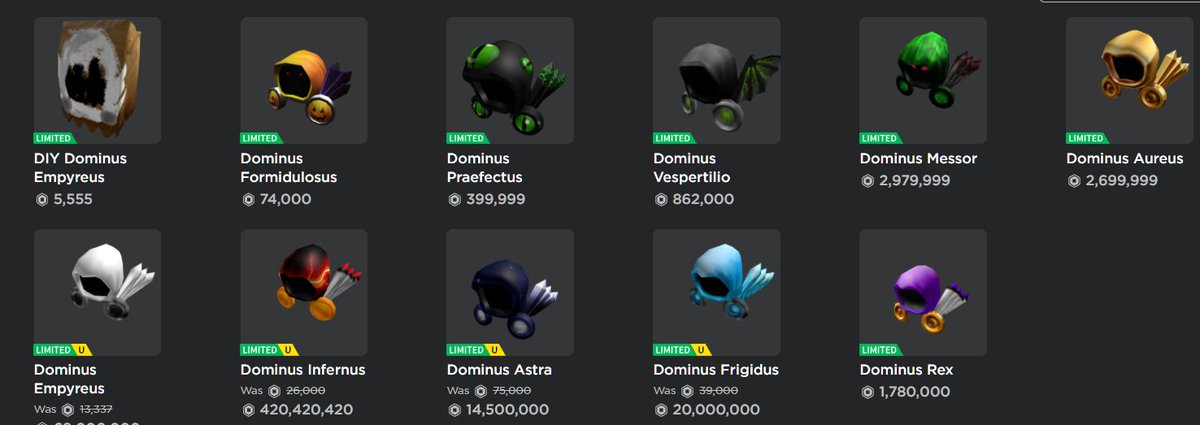 DIY Dominus Empyreus ROBLOX Limited 