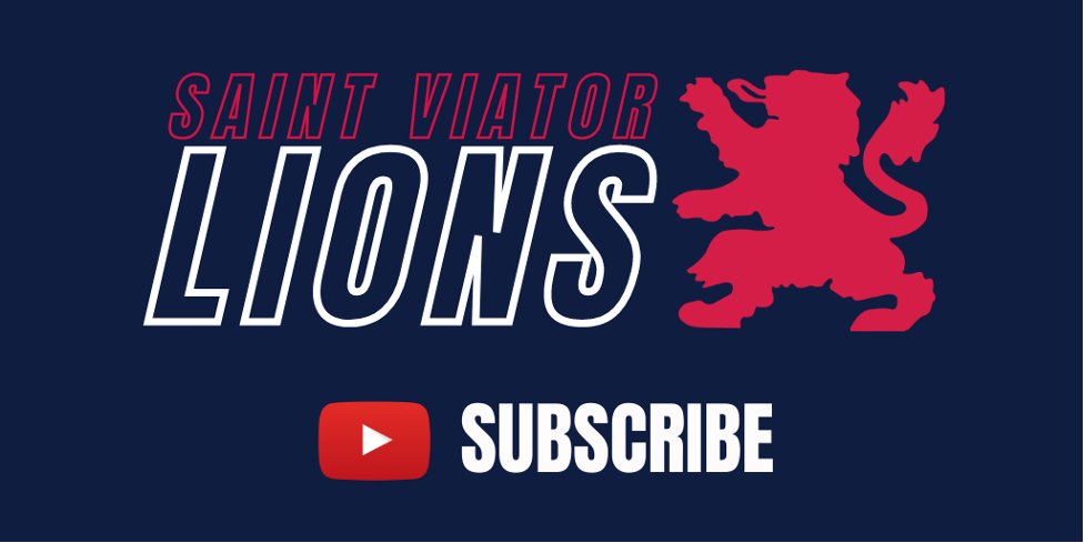 ViatorAthletics's tweet photo. Did you hit the subscribe button yet?  We need 1,000 Subscribers, ASAP!

Please Retweet!

https://t.co/XDaEKhkN6x

@SaintViatorHS
@SVHSLadyLionsTF 
@ViatorBVball 
@ViatorPolo 
@ViatorianUSA 
@CampusMinSVHS https://t.co/RlmPQ8j9pN
