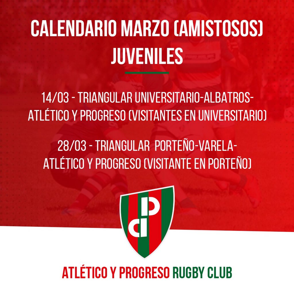 Camiseta Rugby Areco Rugby Club - Juveniles