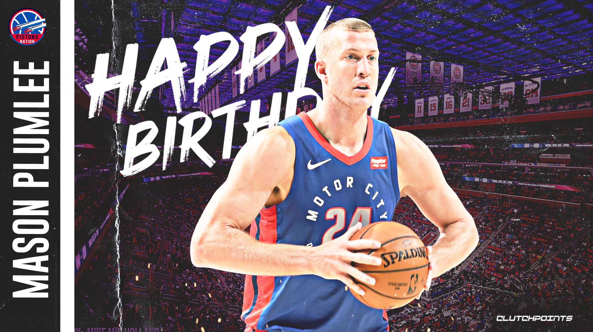 Mason Plumlee is turning 31 today!

Let\s all wish him a happy birthday! 