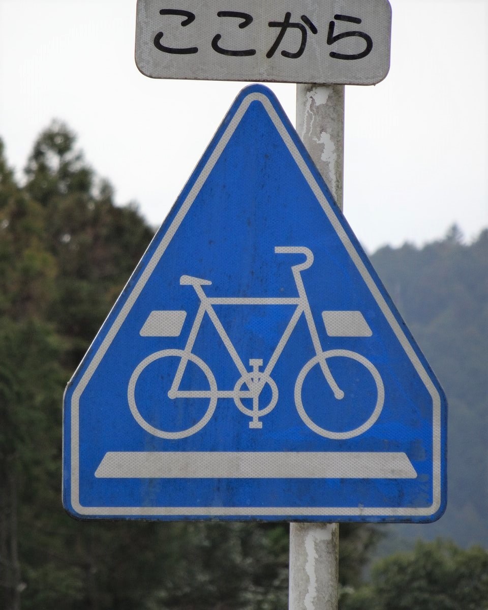 自転車 通行 帯 標識