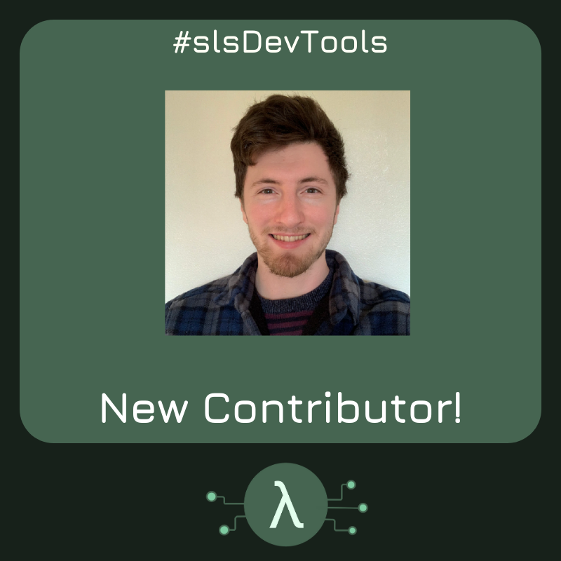 SlsDevTools's tweet photo. Shout out to the newest #SlsDevTools contributor, @bengowers! Thanks for all the help!
Let us know if you'd like to try adding to the tool, and we'll be happy to help out!
#AWS #serverless #opensource
https://t.co/ovJ8Rkch3Z https://t.co/5KTTNo4xq7