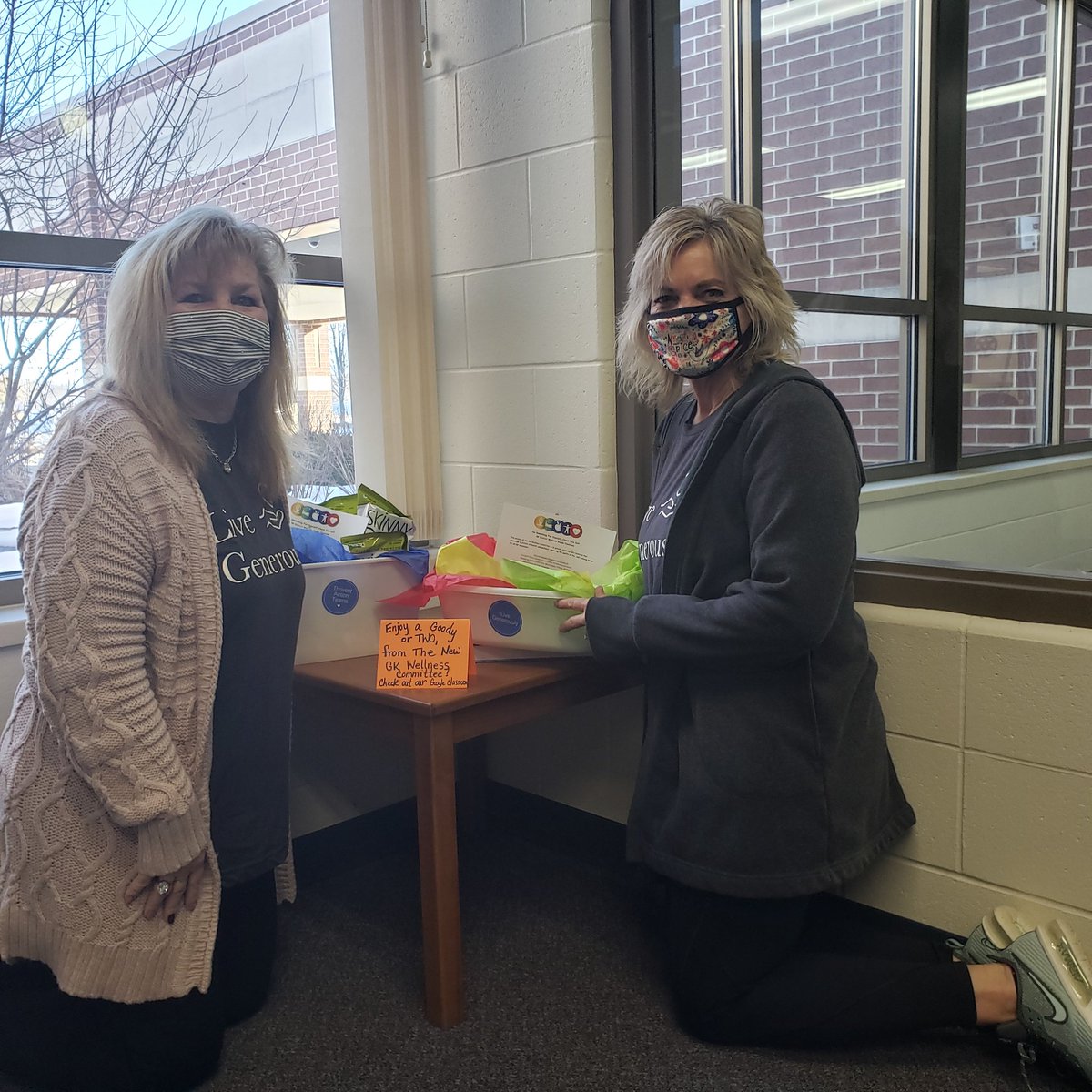 Make sure to check out your teacher lounges for some goodies from the #GKwellness also take a look at our Google classroom.