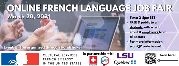 villa_albertine's tweet photo. Attention all #Francophone job-seeker! On 3/20, meet recruiters looking for talents during the #OnlineFrenchLanguageJobFair💻 This FREE 3-hour virtual event is a great opportunity to find the perfect position for you 💡 Click here to learn more: https://t.co/XVqb4oq33M! https://t.co/vxoMJIsmgk