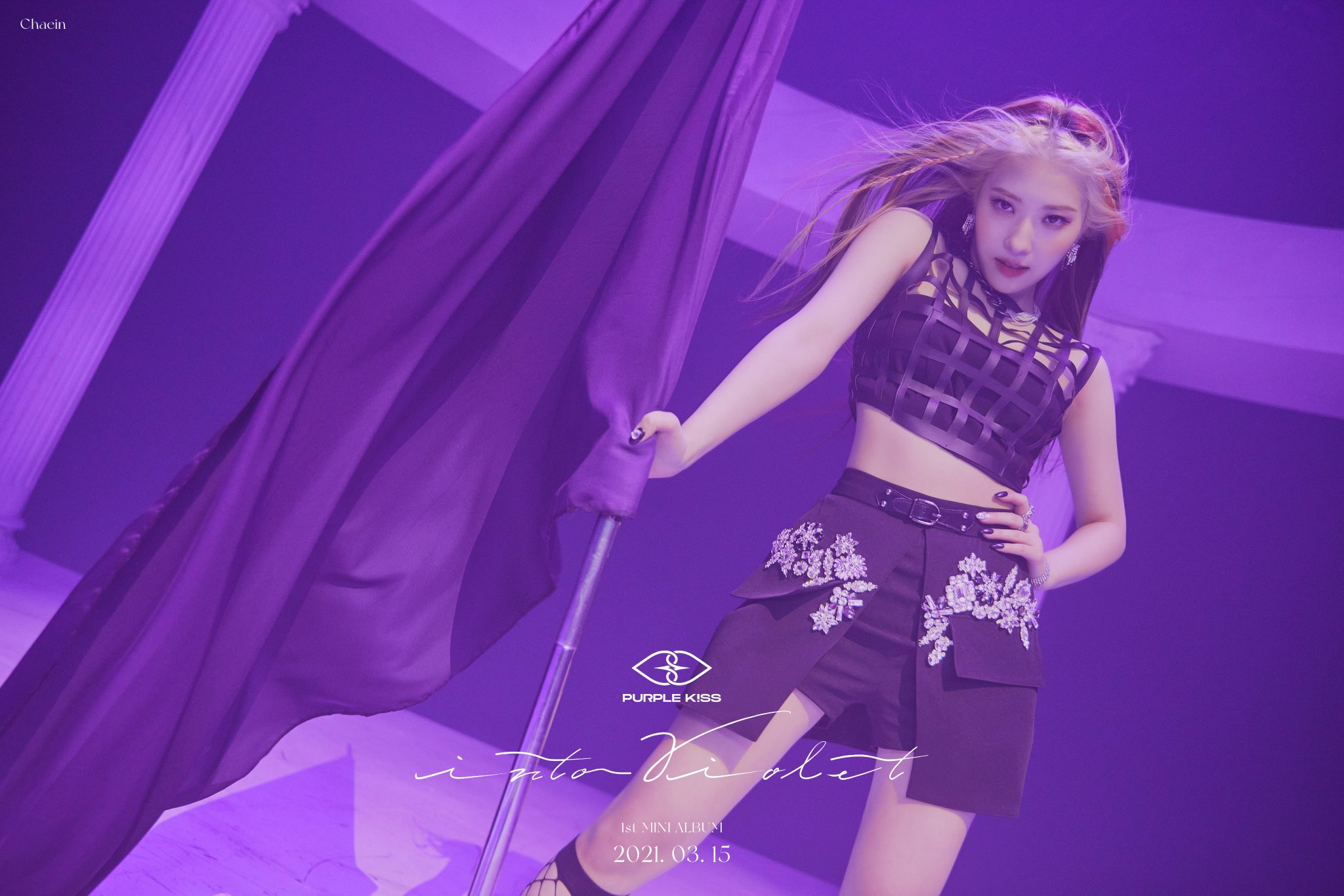 purple kiss 韓国 サイン会 特典 トレカ チェイン chaein purple kiss 韓国 サイン会 特典 トレカ チェイン chaein purple