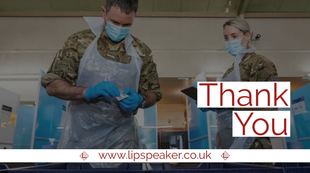 LipspeakerUK's tweet photo. Once again, a huge thank you to our #ArmedForces for the incredible work they’re are doing supporting the #Covid response here in the UK and thank you to @PoppyLegion for supporting our Armed Forces 🙏 #ForcesCommunity https://t.co/rmj9DSgiSY