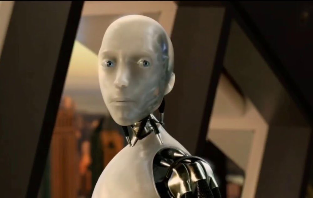 Why does white vision look like that robot from I robot. 