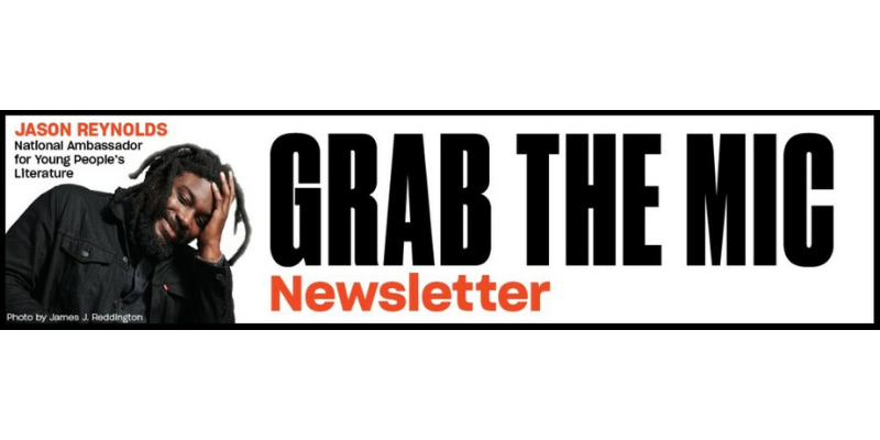 National Ambassador for Young People's Literature <a href="/JasonReynolds83/">Jason Reynolds News</a> writes a touching essay about helping his aging mom use smart phones and social media. Check out the latest Grab the Mic newsletter: blogs.loc.gov/loc/2021/03/ja…